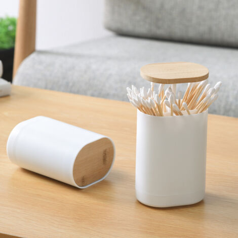 Distributeur Automatique De Cure-dents - Design Nordique Blanc, Capacité Généreuse, Pour Cuisine