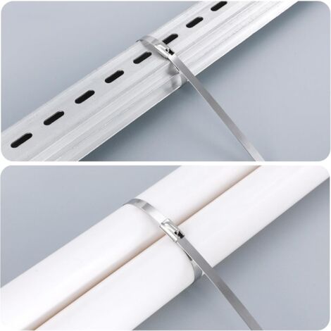 Lot De 25 Attaches Câble Inox V2A 4,6x400 Mm - Hobbypower24 - Neuf