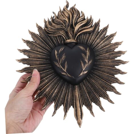 Décor Mural Du Cœur - 9.65x8.07x0.79 Pouces Décoration Murale