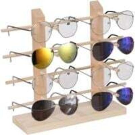 Porte-lunettes De Soleil En ABS Blanc - Rangement Pratique Pour Vos Verres