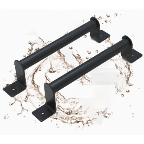 Poignées fixes en U avec plaque 17x17cm, Poignée de traction pour Poignées fixes en U avec plaque 17x17cm, Poignée de traction pour