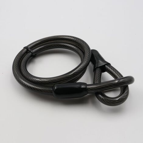 Câble Antivol Pour Vélo 12mm X 72 - Avec Clé Transparente - Robuste - Pour Cruiser, Fixie - Neuf