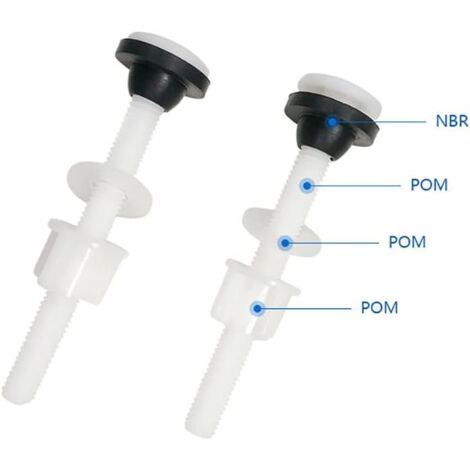 Kits De Fixation Pour Réservoir WC Avec Joint Mousse - SOMATHERM