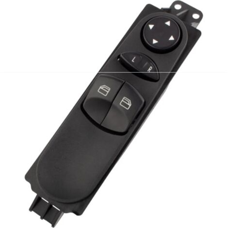 Interrupteur éléctrique Vitre Conducteur Mercedes Viano Vito W639 - 7 Broches, Côté Droit, Neuf