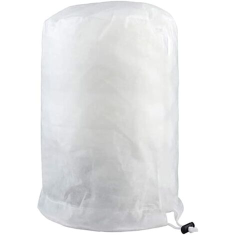 Powmag 180*120cm Housse De Protection Pour Plante, Hivernage Plante, Housse De Protection Pour Plantes D'extérieures à Utiliser En Hiver, Anti-Givre Réutilisable Sac De Protection Des Plantes, Beige