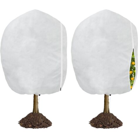 Voile Hivernage Plante 200x240cm - Protection Gel, Neige, Vent - Housse Non Tissé 80g/m²