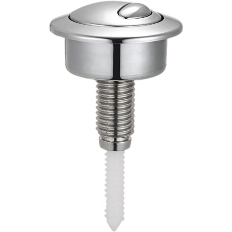 Bouton Poussoir Simple Pour Chasse D'eau Siamp Optima 49 - Doré - Compatible Réservoirs De Toilettes