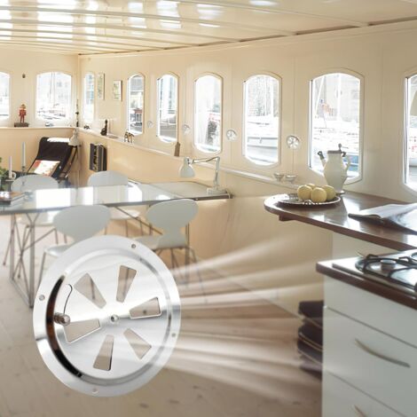 Grille De Ventilation Rond En Acier Inox 125 Mm Ouverture D