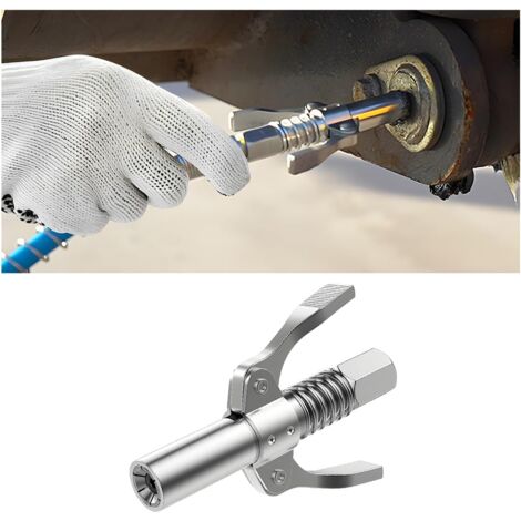 Raccord De Pistolet à Graisse G Coupler Avec Tuyau Flexible, Embout Pompe A Graisse Manuelle - Embout - 5