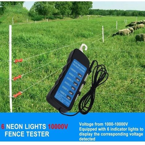 Testeur De Tension Pour Clôture électrique Portable - Jusqu'à 12 KV - Neuf