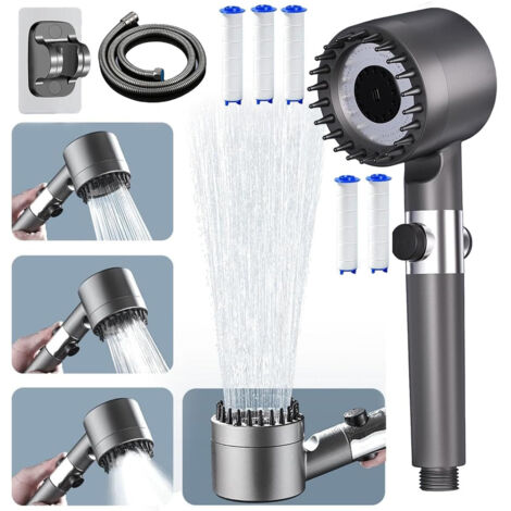 Pommeau De Douche En ABS De 1,27 Cm On/Off Réglable Pour Camping, Douche, Toilettes, Bateau, Douche Chromée Pour Bateaux, Caravanes, Camping-cars