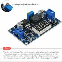 Module D'alimentation Abaisseur De Tension DC-DC 6-35V à 5V 3A Double USB