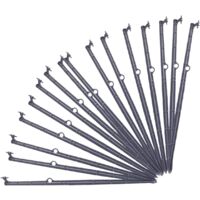Supports Pour Tuyau D'arrosage Goutte à Goutte - Lot De 100, 14,7 Cm, Pour Tuyaux 3/5 Mm