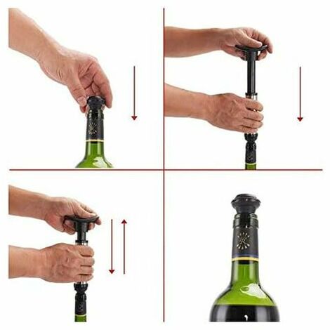 Thermomètre flexible pour bouteille de vin, gris foncé de Vacu Vin - Ares  Accessoires de cuisine