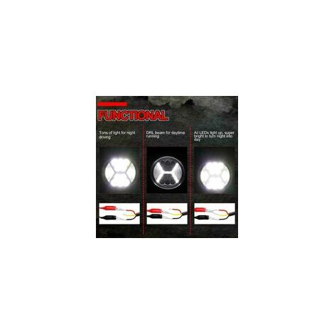 Pack 2 ampoules phares à LED H4 double intensité pour Mini 3 R56