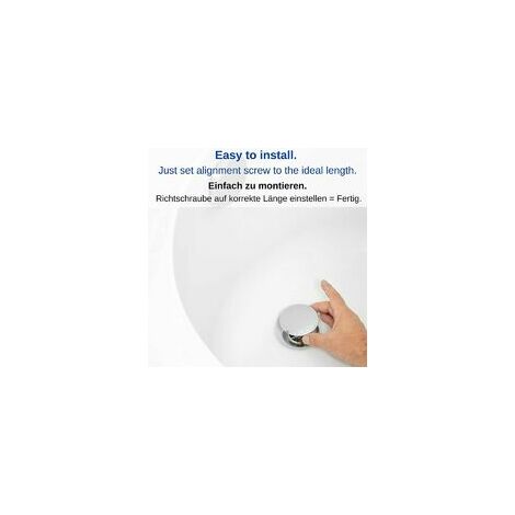 Clapet bouchon Ø 40 mm de vidage de lavabo avec grille - Plomberie Online