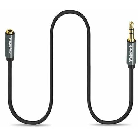 Acheter Câble AUX Jack 3.5mm câble Audio 3.5 Mm Jack Audio stéréo mâle à 2  femelle casque micro Y adaptateur de câble séparateur