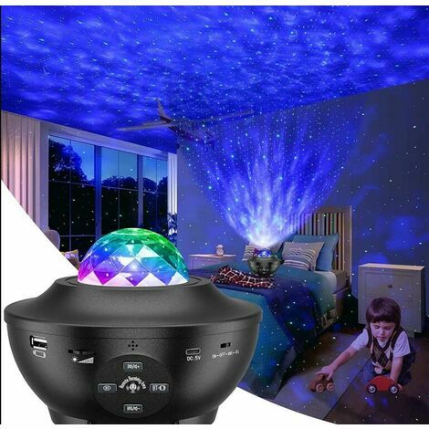Projecteur Ciel Etoile - LED Planetarium Projecteur Plafond,avec Bluetooth,  Télécommande et 10 Modes,Decoration Chambre pour Adultes et Enfants