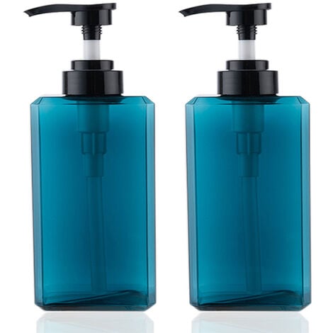 Acheter Distributeur en plastique transparent de 5 à 100ML, récipient vide,  bouteille de Lotion, bouteille de shampoing rechargeable