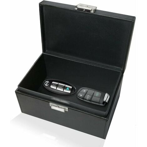 Boîte Faraday extra large pour clés de voiture Cage antivol RFID pour la  sécurité de voiture Boîte de rangement pour clés