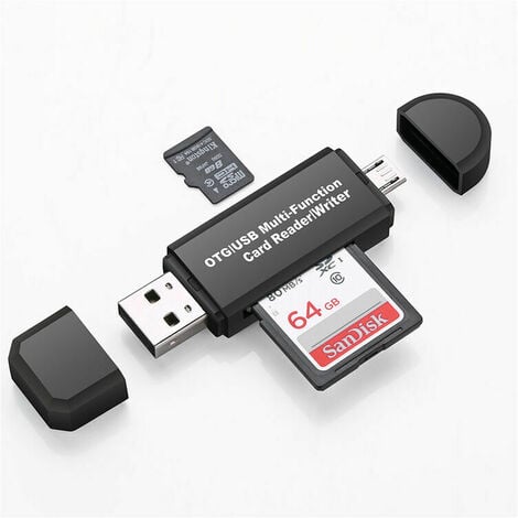 Adaptateur usb pour disque dur externe MINI - lecteur de carte micro sd  vers clé usb 