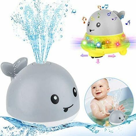 Jouets de bain pour bébé, jouet d'eau à induction de pulvérisation