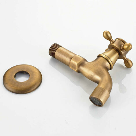 Robinet de lavabo Plus en laiton vieilli Bronze