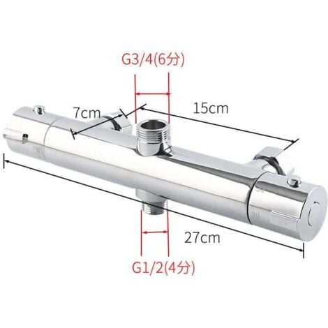 Mitigeur thermostatique pour colonne de douche BOLEA