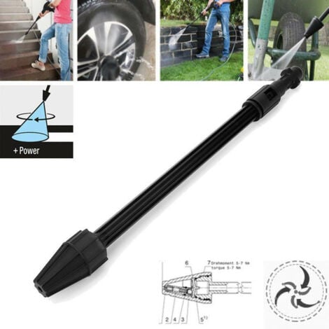 Lance Turbo 145 Bars pour buse de Nettoyeur Haute Pression Karcher K2 K3 K4 K5