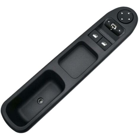Bouton Leve-Vitre Peugeot 307 - Compatible 2000-2005, Référence 6554.E4 / 96351622XT
