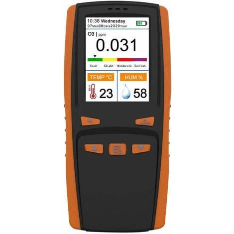Testeur Humidité，DURFICST Humidimetre avec Ecran LCD Couleur et Alarme  Aonore，Convient à Aous les Matériaux