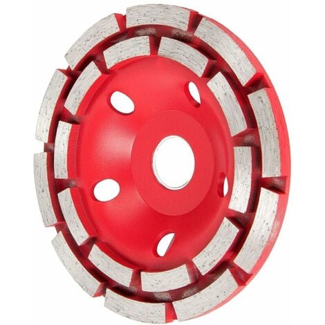 Disque diamant abrasif pour poncer le béton, la pierre, la brique, le marbre et le granit, 125 mm,Irisfr(1pcs)