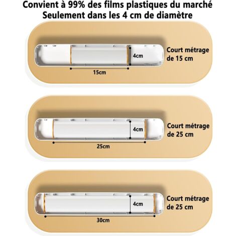Distributeur De Film étirable Manuel Pake - Contient Un Film 12-20 Pouces - Pour Emballage Palette