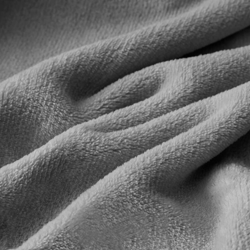 LYHome Plaid Laine Merinos - Couverture Pour Canape Lit 1 Personne, Couvertures Accessoires Exterieur De Camping Militaire Voyage Et Armee, Hiver Chaud (130 X 170 Cm | Moutarde - Gris Réversible