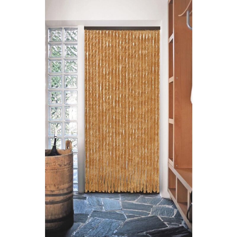 Emmevi Rideau Chenille Anti-Mouches Italien 120x230 Cm - Protège-Soleil, Lavable, Réglable, Modèle Rideau_Chenille (4)