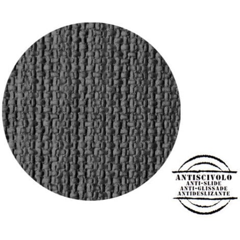 Tapis de Cuisine Moderne Coureur Bordé Absorbant Antidérapant Lavable 3D Coeurs Marron - 57x170 cm