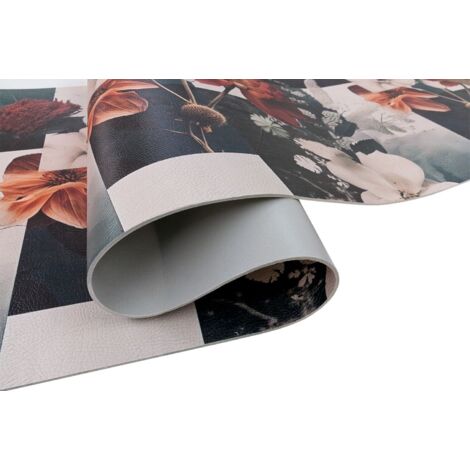 Tapis De Cuisine Anti Taches Pvc Imprimé Numériquement Doux Antidérapant Lavable DIS N - 51x40 cm