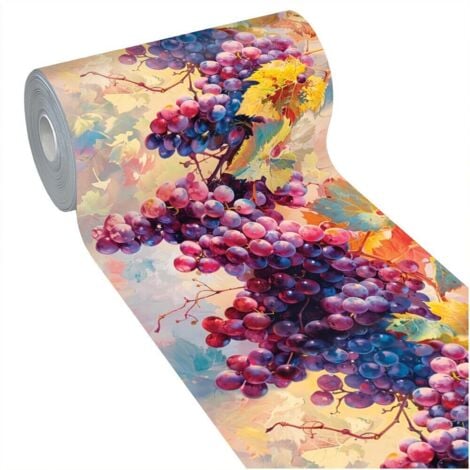 Tapis De Cuisine Anti Taches Pvc Imprimé Numériquement Doux Antidérapant Lavable DIS G - 51x40 cm
