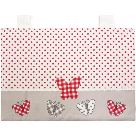 Housse de Four de Cuisine Douce Shabby Chic Coeurs à Travers le Tissu Fermeture Velcro - D (1/5)