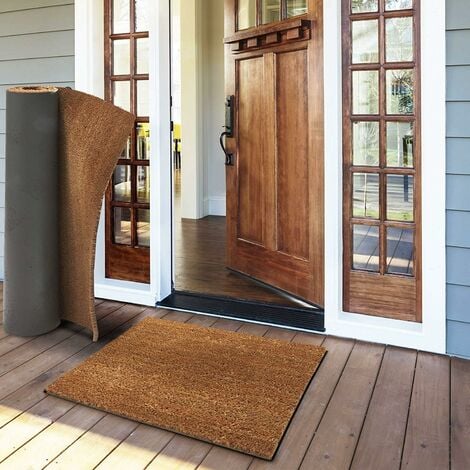 Coco&Coir® Paillasson En Fibre De Coco | 100% Fibre De Coco Naturelle Avec Endos En