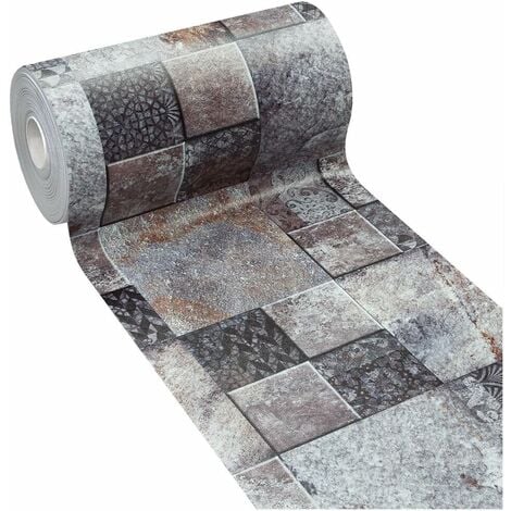 Tapis De Cuisine PVC Souple Anti Taches Antidérapant Lavable DIS C - 51x40 cm