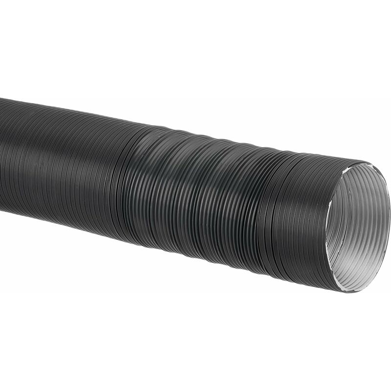 Tuyau flexible en aluminium 3 m Ø 125 mm, tube flexible en