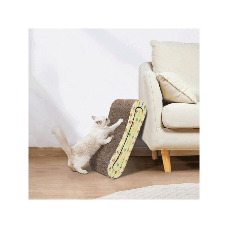 Griffoir Pour Chat - Protection Porte Chien Amovible Anti-Rayures