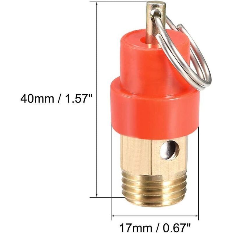 Adaptateur De Remplissage 1/4" NPT En Laiton Plaqué - Pour Compresseur D'air, Gonflage Pneus, Vannes - 6,35 Mm
