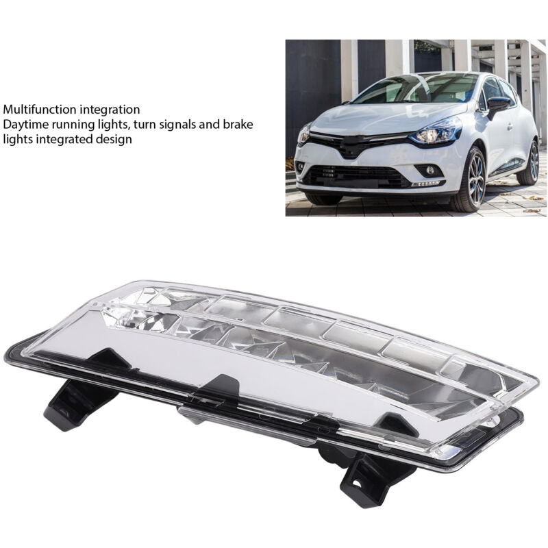Cadre Phare Antibrouillard Avant Pour Renault Clio IV B98 (2016-2019) - Gauche 261A36157R - Protection Pare-chocs - 7