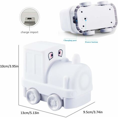 Train Électrique Télécommandé Led Avec Circuit Adulte Enfant