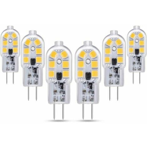 Ampoule G4 LED 12V 2W Blanc Chaud 3000K, 200lm, Équivalent Lampe Halogène G4  10W 20W, non