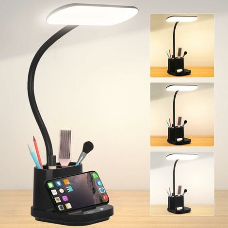 Lampe de bureau LED portable pliable 