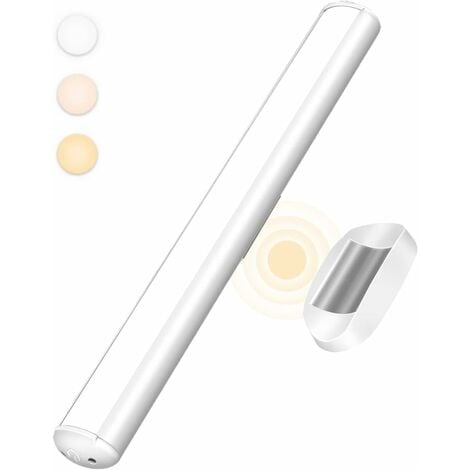 Barre LED Cuisine Rechargeable avec Telecommande, 1800mAh Lampe de