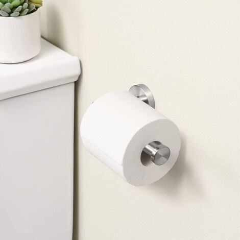 Porte Papier Toilette Acier Inoxydable Brossé - Montage Mural - Vis Incluses - Pour Salle De Bain Et Cuisine